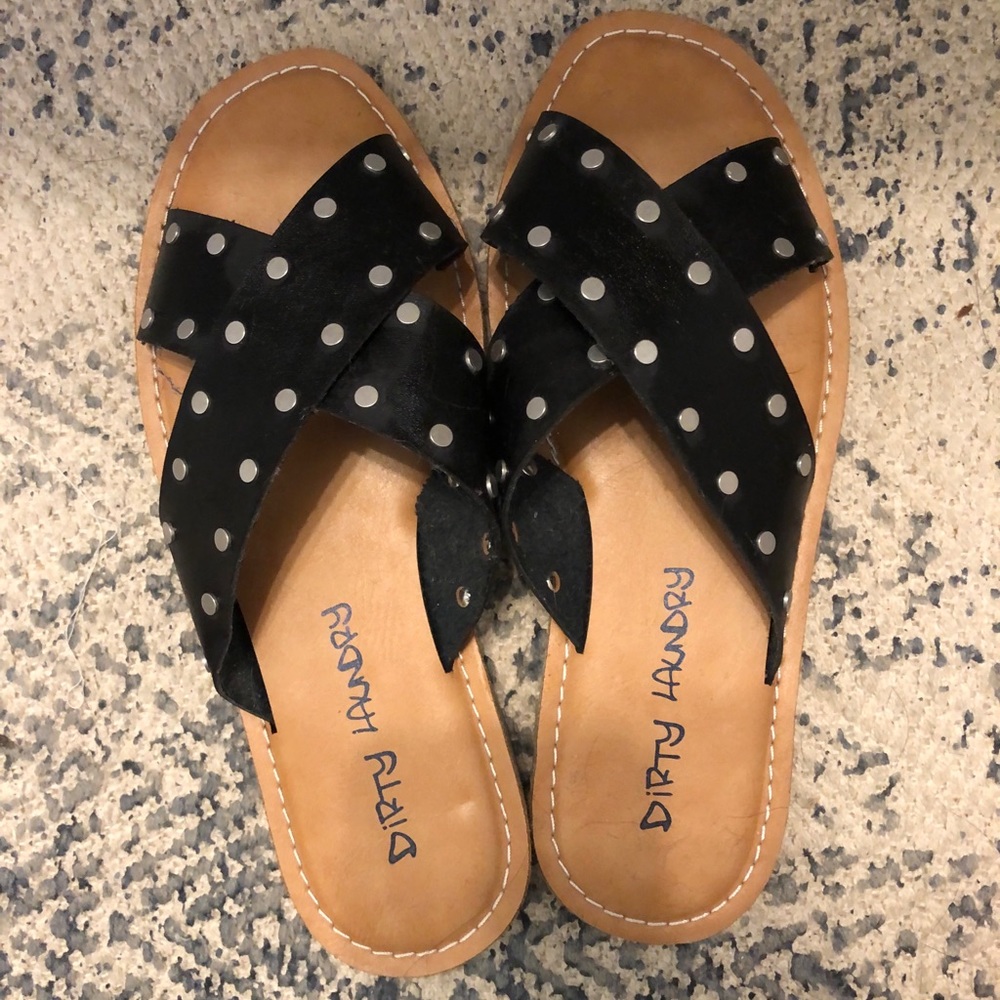 Chinese Laundry black sandals
